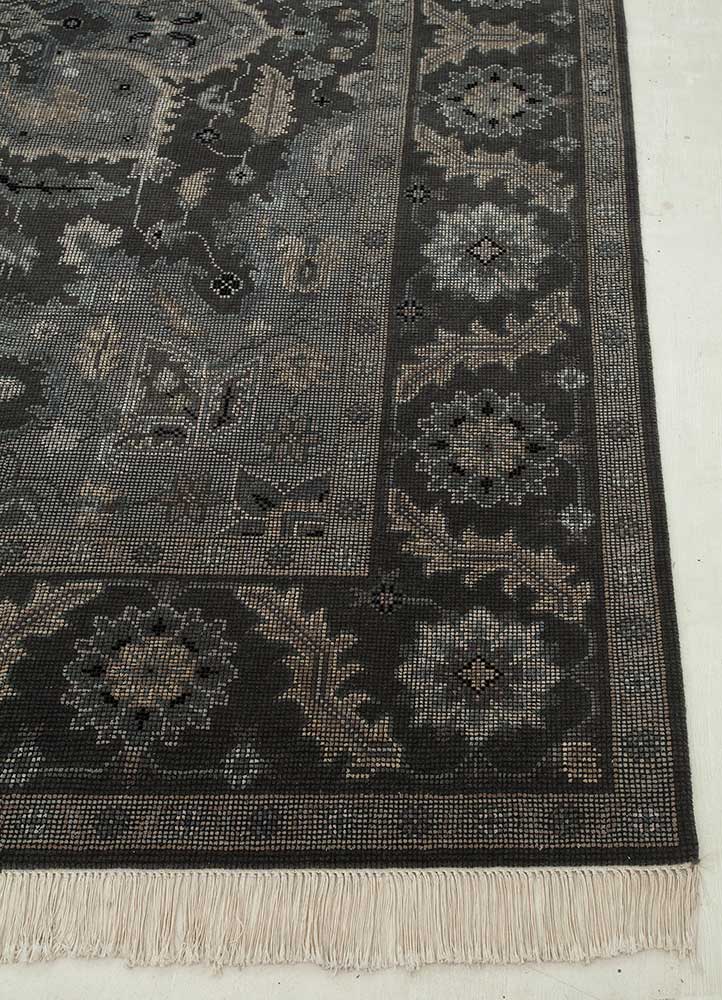 Wollteppich - 240 x 300 cm - anthrazit