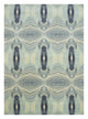 Wollteppich - 240 x 300 cm - hellblau