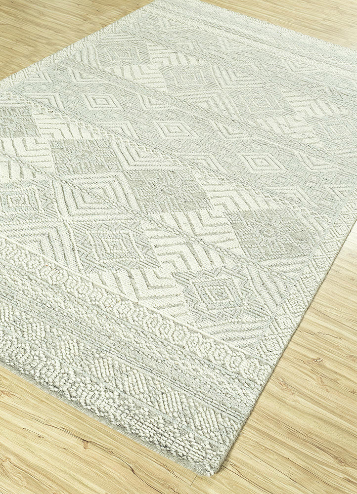 Wollteppich - 270 x 360 cm - creme