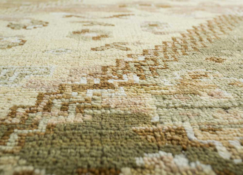 Wollteppich - 240 x 300 cm - gold