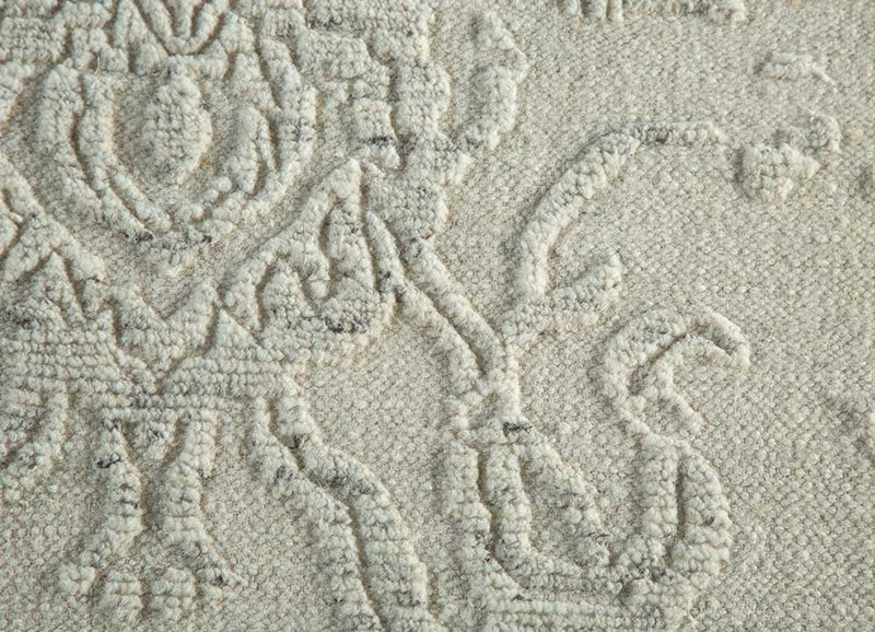 Wollteppich - 200 x 300 cm - creme