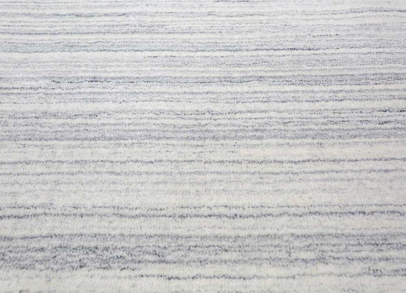 Wollteppich - 360 x 450 cm - hellgrau