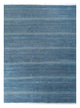 Wollteppich - 270 x 360 cm - dunkelblau