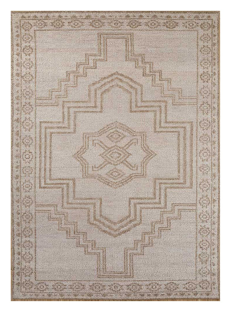 Wollteppich - 180 x 270 cm - creme