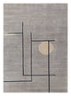 Wollteppich - 240 x 300 cm - grau