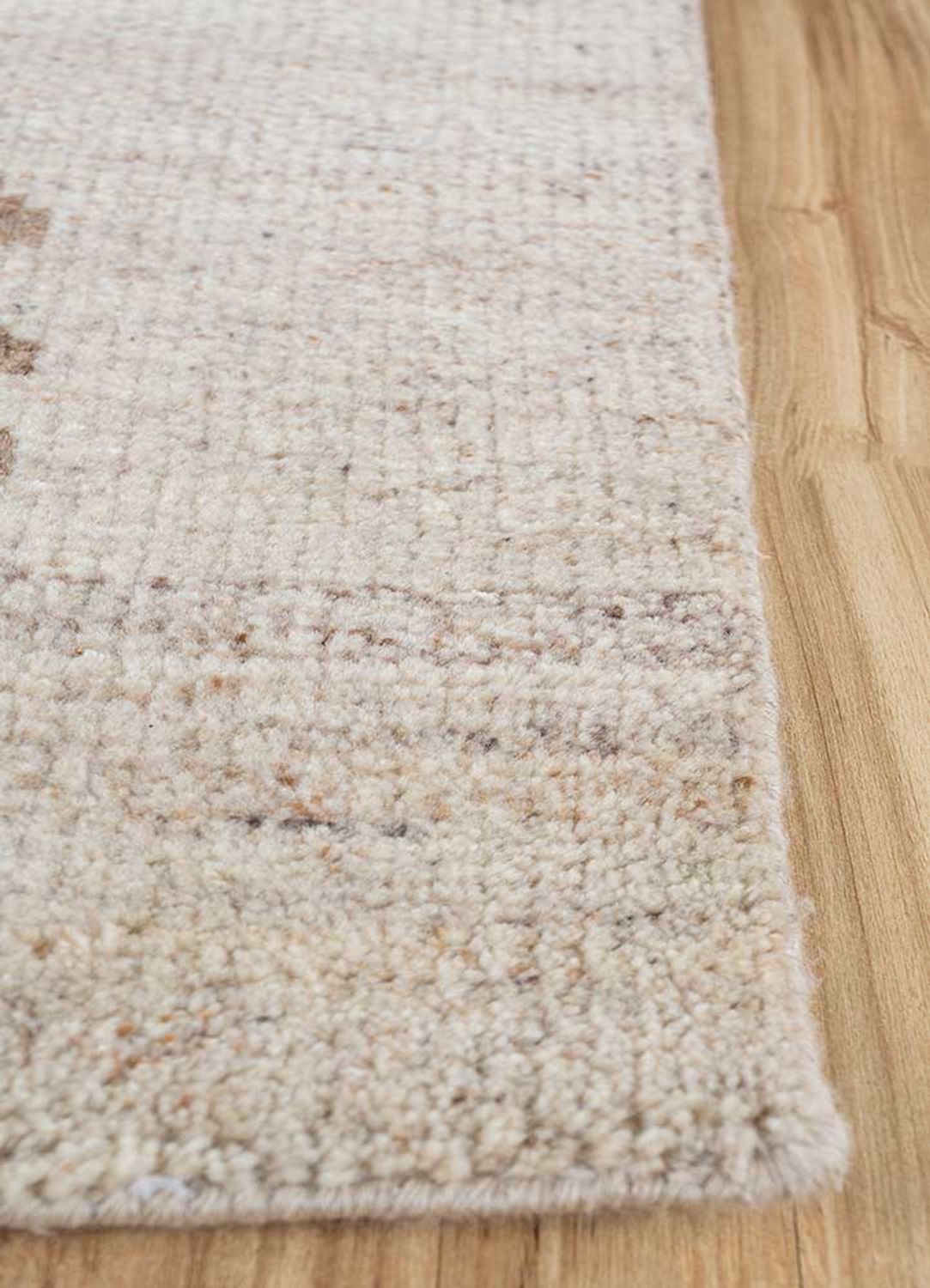 Wollteppich - 180 x 270 cm - creme