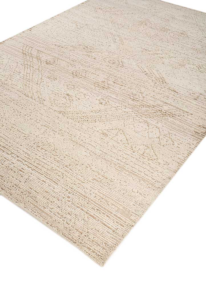 Wollteppich - 180 x 270 cm - creme