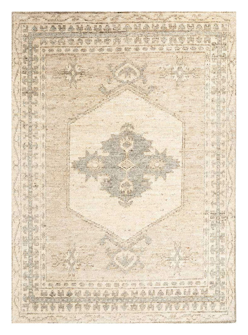 Wollteppich - 240 x 300 cm - weiß
