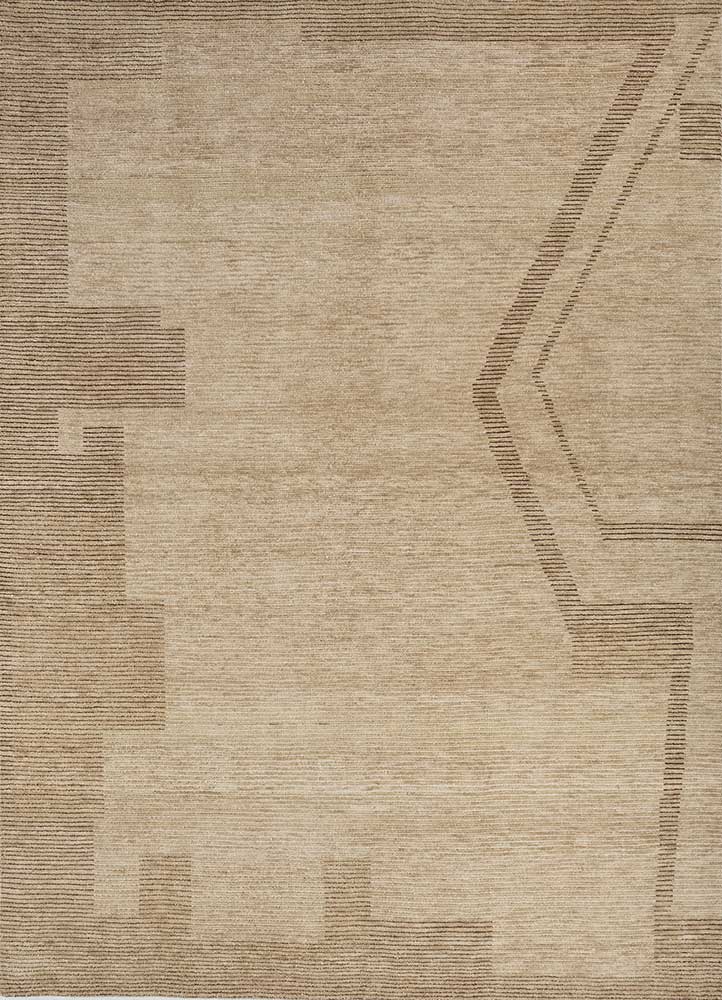 Wollteppich - 240 x 300 cm - beige