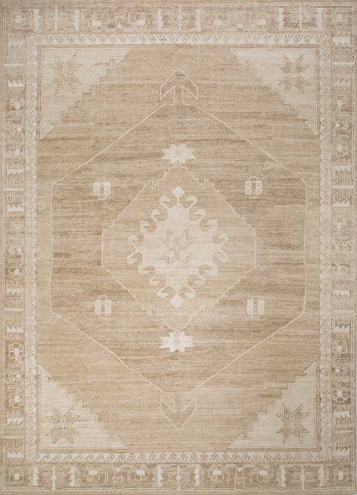Wollteppich - 240 x 300 cm - beige