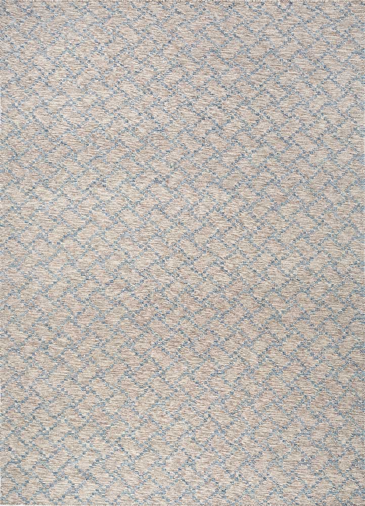 Wollteppich - 180 x 270 cm - hellgrau