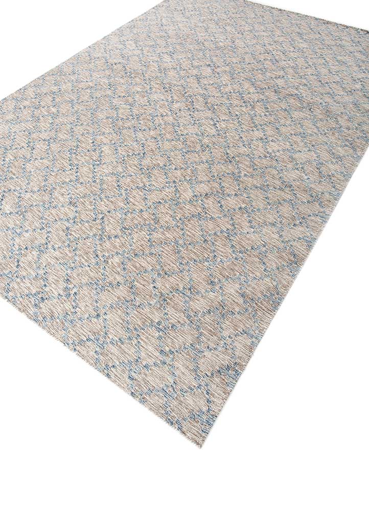 Wollteppich - 180 x 270 cm - hellgrau