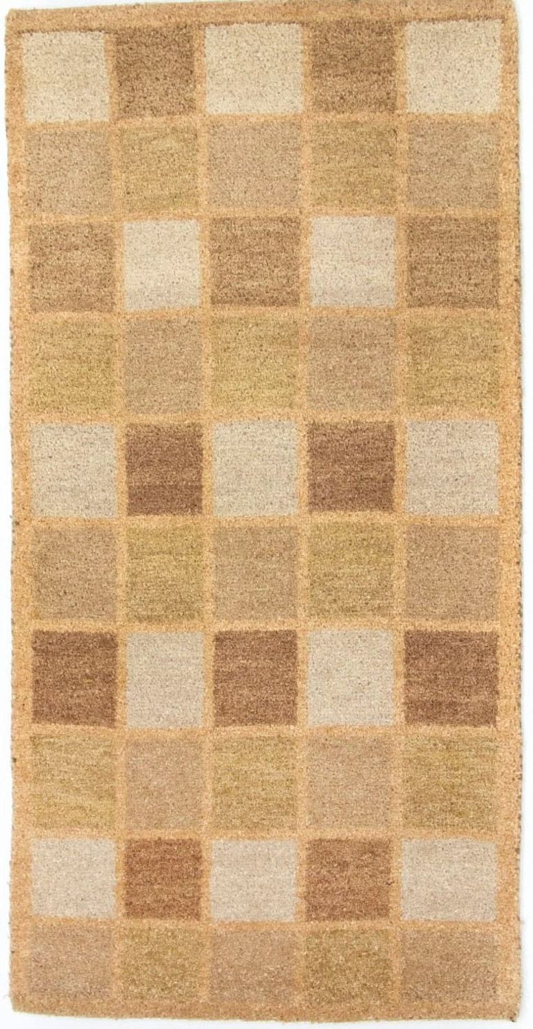 Gabbeh Teppich Indus 70x140cm - Wollteppich - mehrfarbig