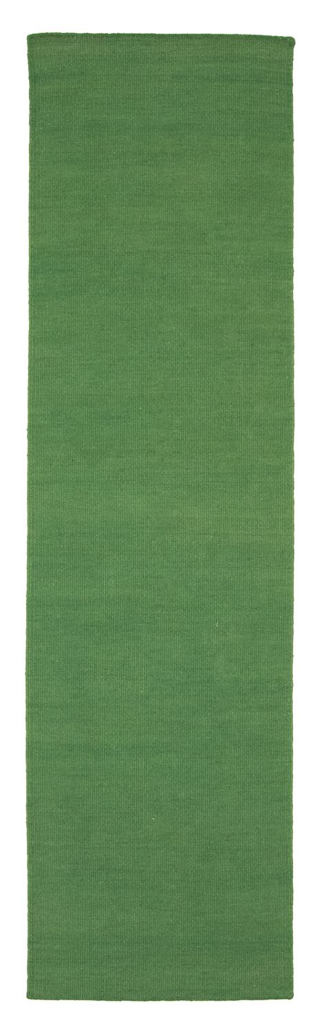 Kelim Modern Teppich 90x160cm - grün