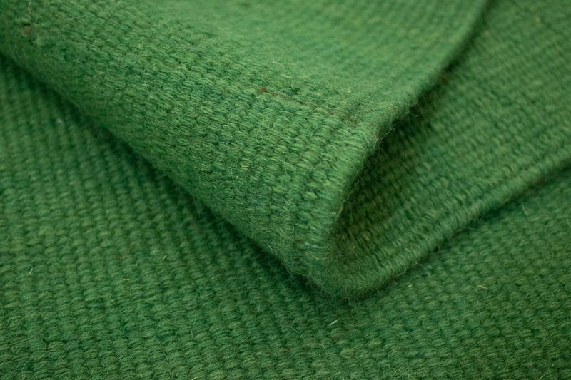Kelim Modern Teppich 90x160cm - grün