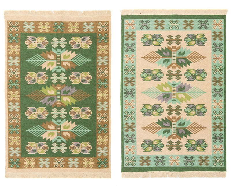 Kelim Modern Teppich Gizeh