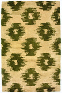 Wollteppich 155x240cm - grün – product image