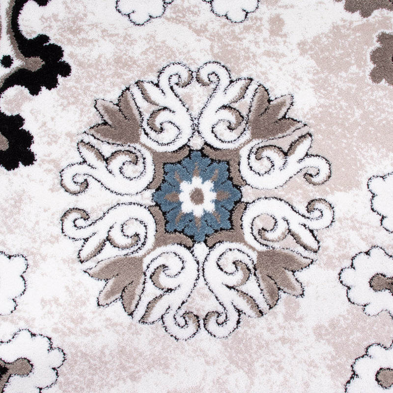 Orientalischer Webteppich 160x230cm - hellgrau