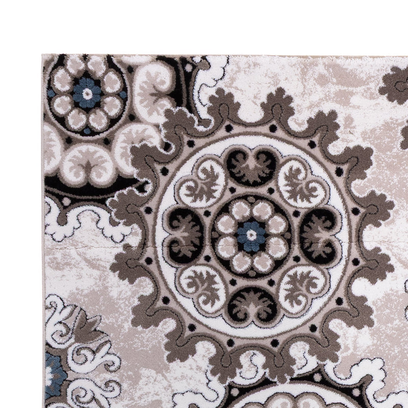 Orientalischer Webteppich 160x230cm - hellgrau