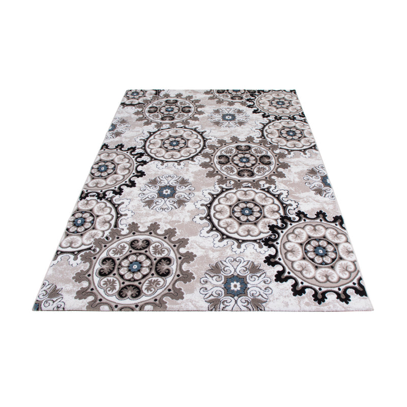 Orientalischer Webteppich 160x230cm - hellgrau