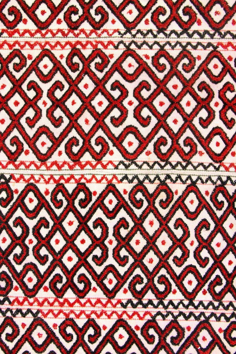 Kelim Afghan Teppich 127x240cm - mehrfarbig