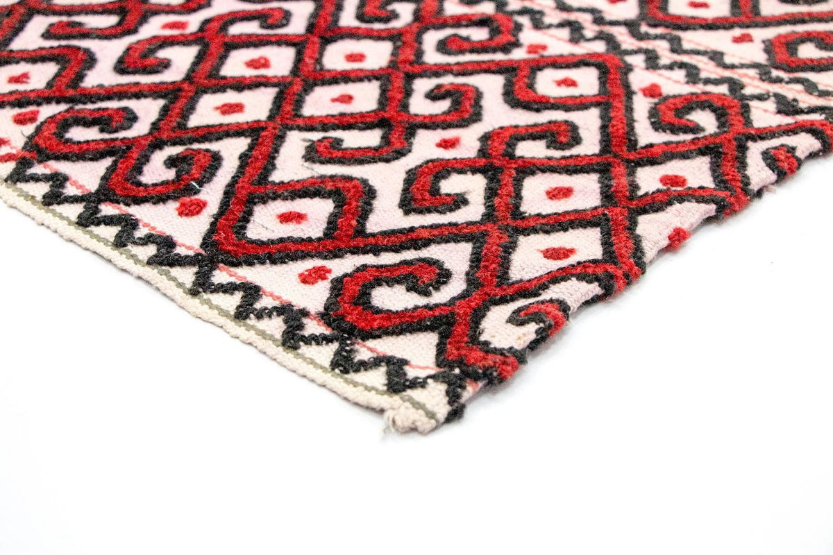 Kelim Afghan Teppich 127x240cm - mehrfarbig