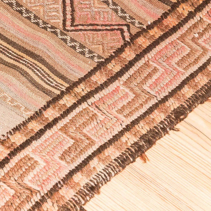 Kelim Fars Teppich 150x263cm - mehrfarbig