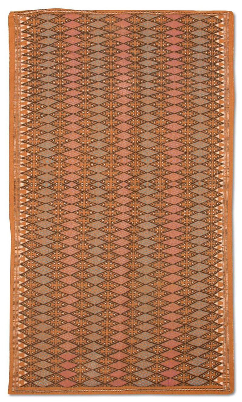 Kelim Fars Teppich 92x163cm - mehrfarbig