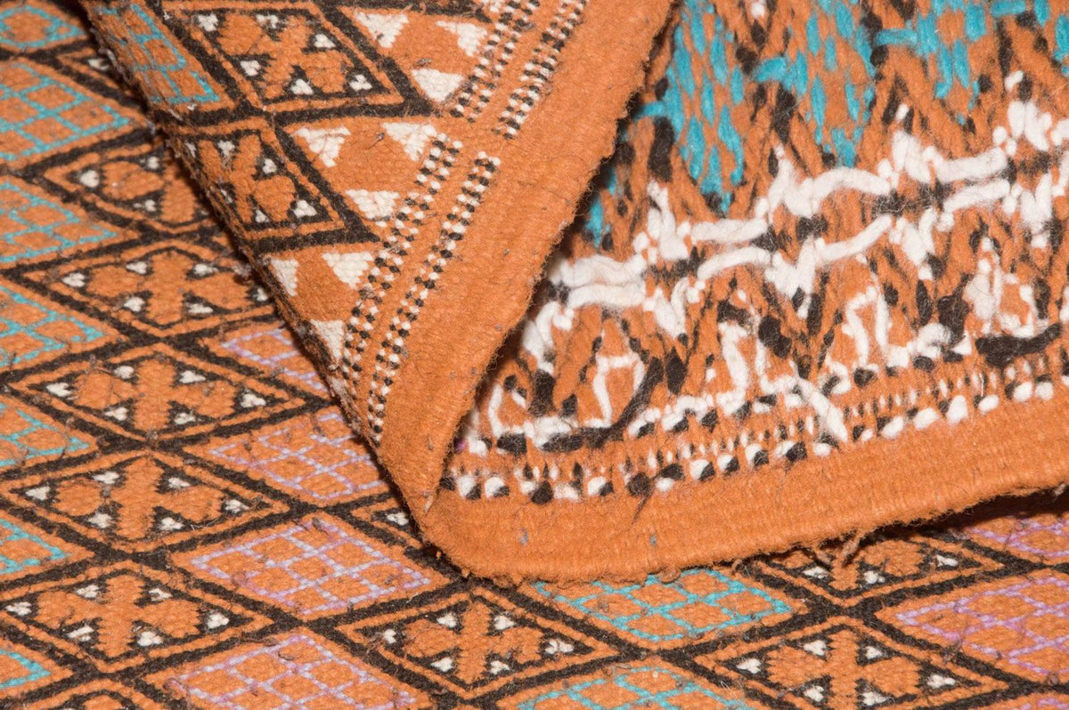 Kelim Fars Teppich 92x163cm - mehrfarbig