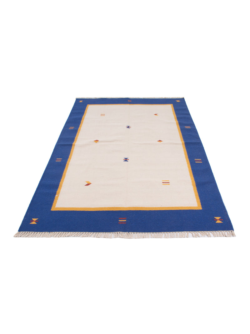 Kelim Modern Teppich 170x240cm - beige