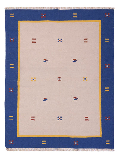 Kelim Modern Teppich 170x240cm - beige