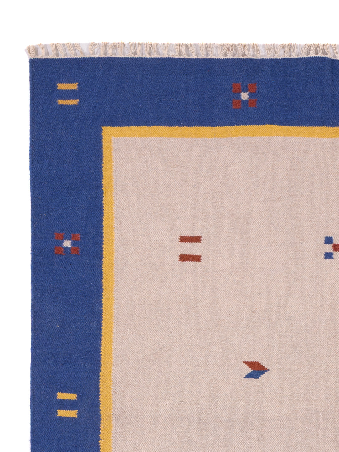 Kelim Modern Teppich 170x240cm - beige