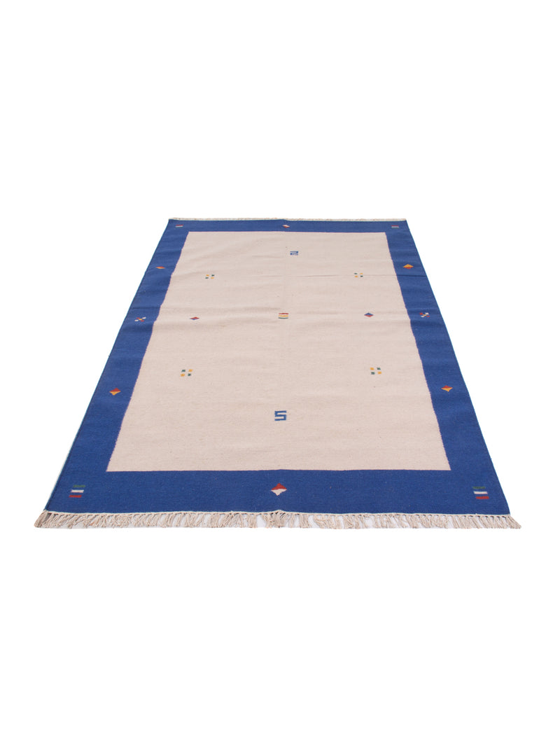 Kelim Modern Teppich 170x240cm - beige
