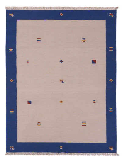 Kelim Modern Teppich 170x240cm - beige