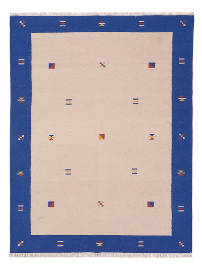Kelim Modern Teppich 170x240cm - beige