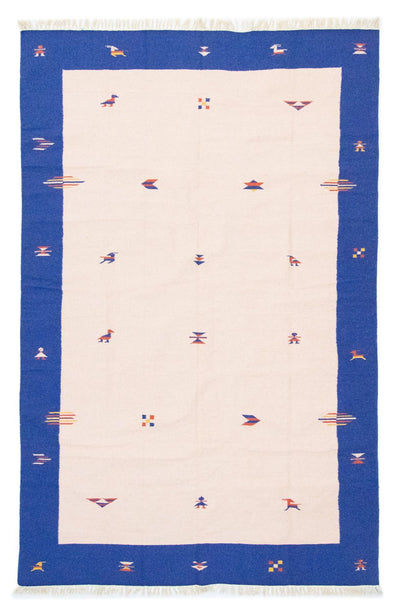 Kelim Modern Teppich 200x300cm - beige