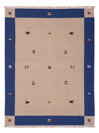 Kelim Modern Teppich 170x240cm - beige – product image