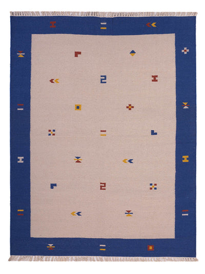 Kelim Modern Teppich 170x240cm - beige