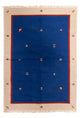 Kelim Modern Teppich 170x240cm - dunkelblau