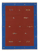Kelim Modern Teppich 170x240cm - rost