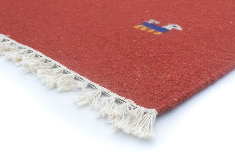 Kelim Modern Teppich 140x200cm - orange