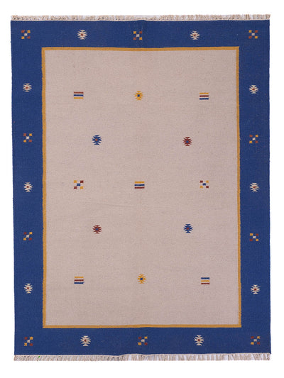 Kelim Modern Teppich 170x240cm - beige
