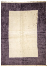 Nepal Teppich 175x244cm - Wollteppich - beige – product image