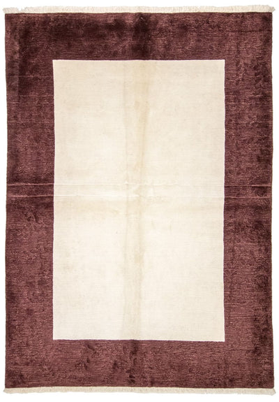Nepal Teppich 174x244cm - Wollteppich - beige