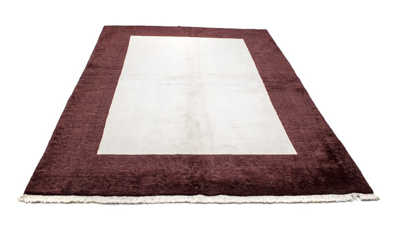 Nepal Teppich 174x244cm - Wollteppich - beige