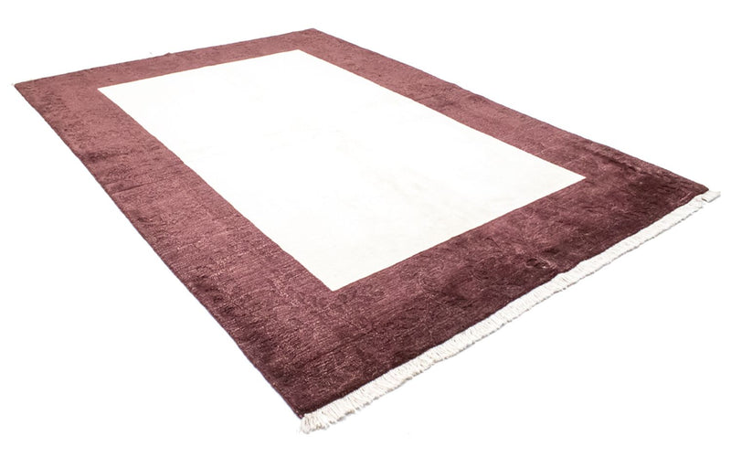Nepal Teppich 174x244cm - Wollteppich - beige