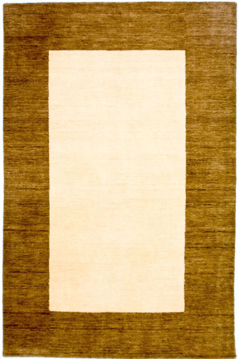 Wollteppich 118x180cm - beige