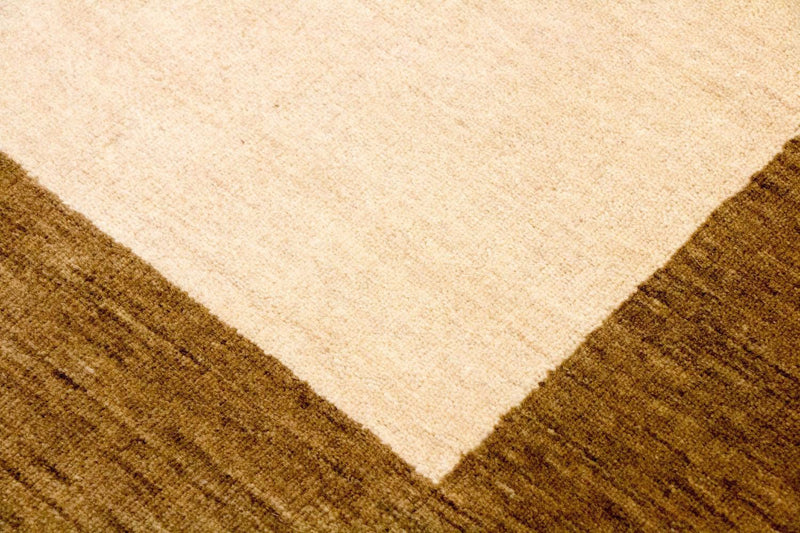 Wollteppich 118x180cm - beige
