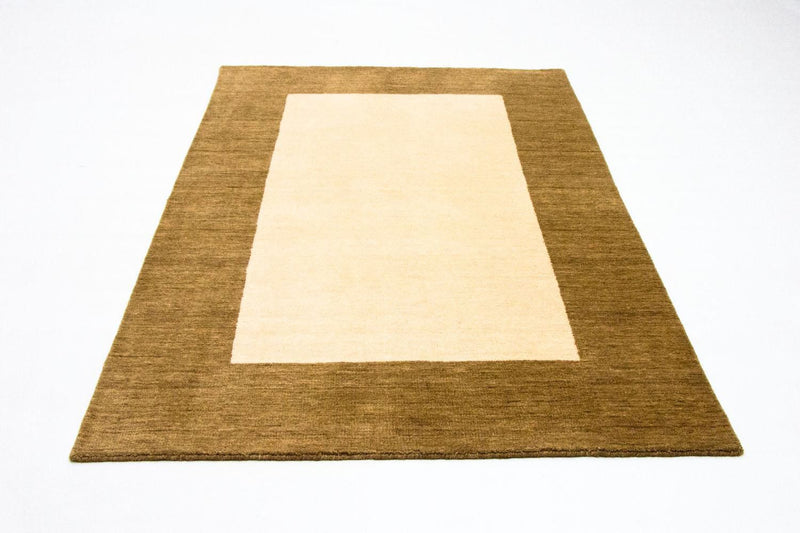 Wollteppich 118x180cm - beige