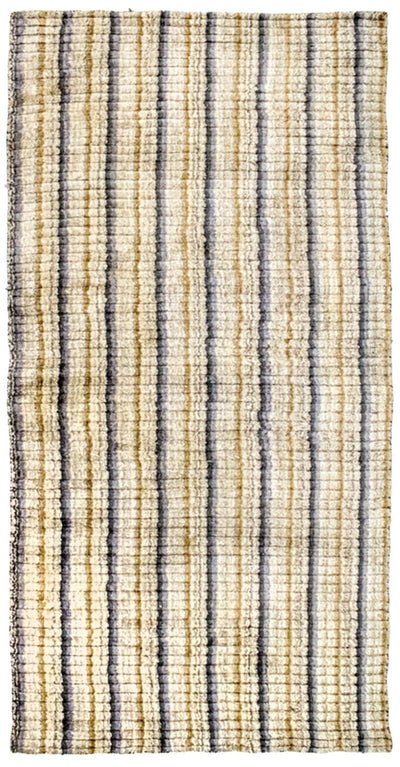 Viskose Teppich 94x180cm - mehrfarbig